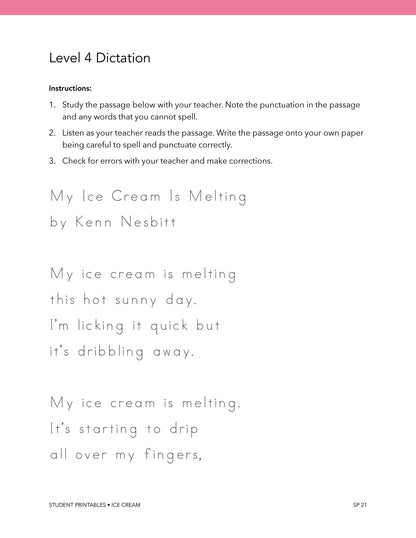 Ice Cream Wonder Studies