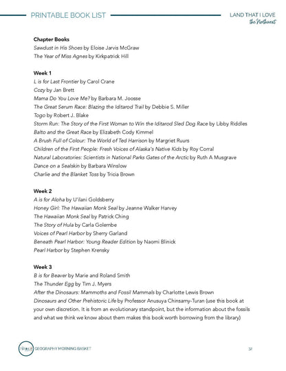 Land That I Love: The Northwest - Homeschool Better Together