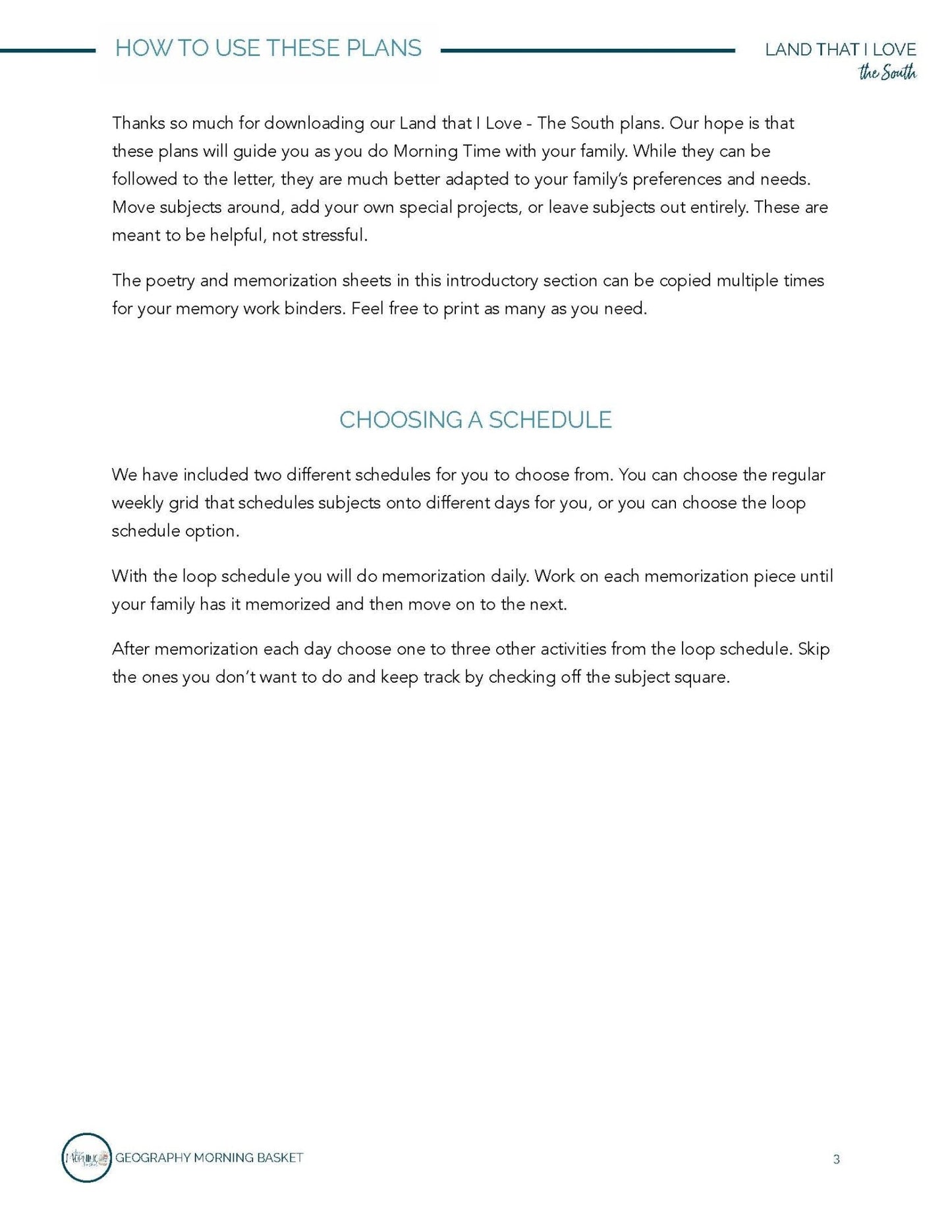 Land That I Love: The South - Homeschool Better Together