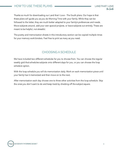 Land That I Love: The South - Homeschool Better Together