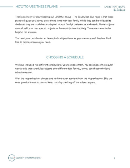 Land That I Love: The Southwest - Homeschool Better Together