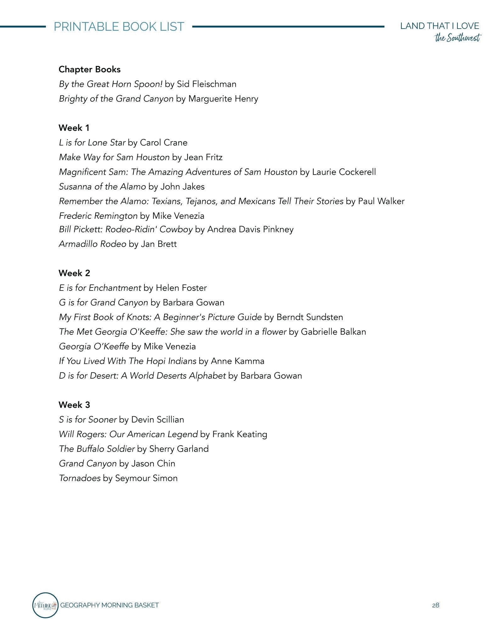 Land That I Love: The Southwest - Homeschool Better Together