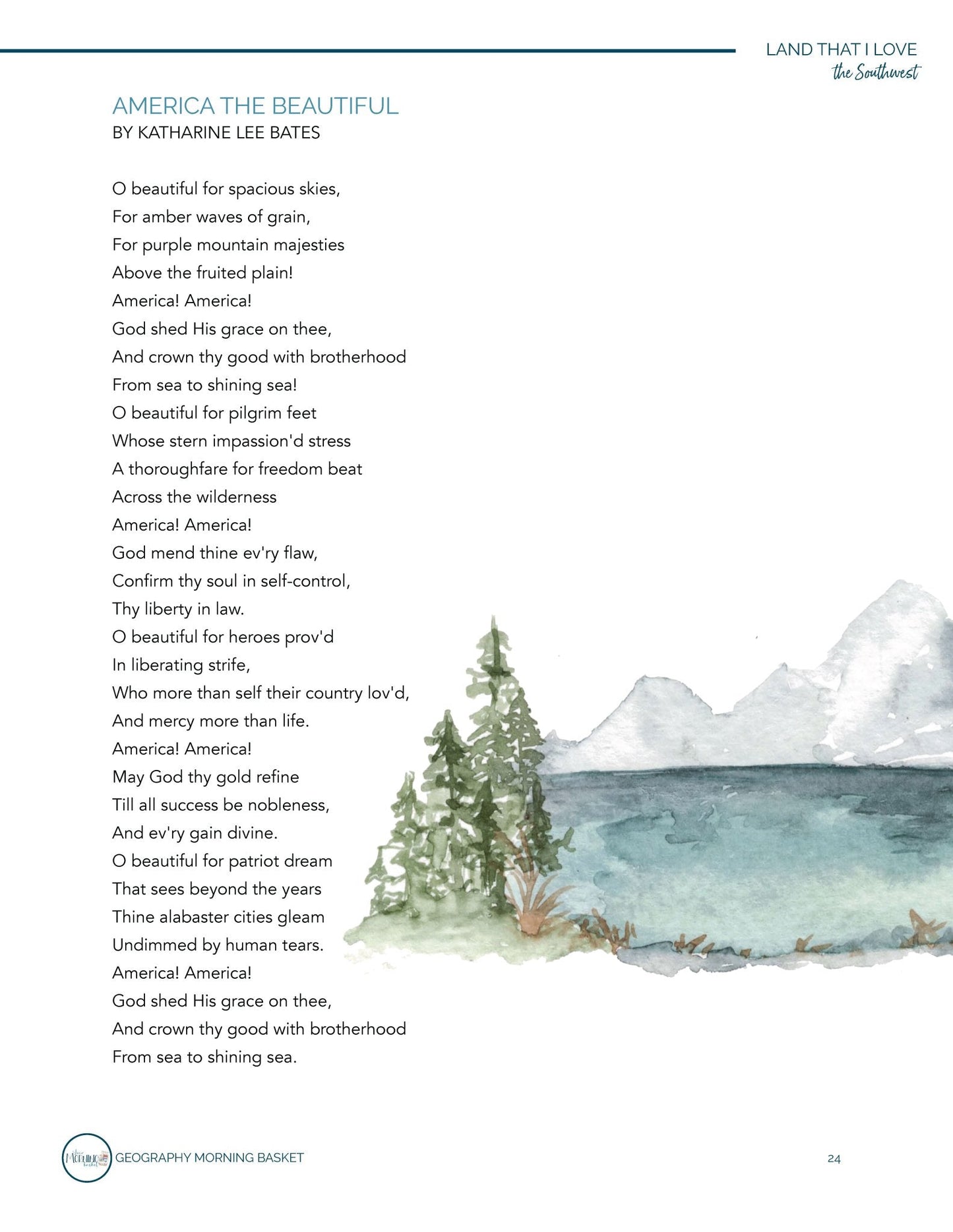 Land That I Love: The Southwest - Homeschool Better Together