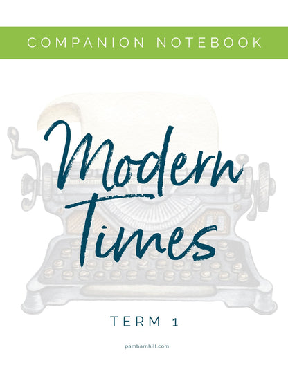 Modern Term 1 Companion Notebook - Homeschool Better Together