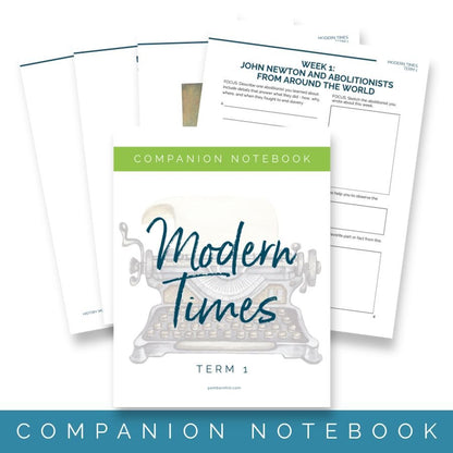 Modern Term 1 Companion Notebook - Homeschool Better Together