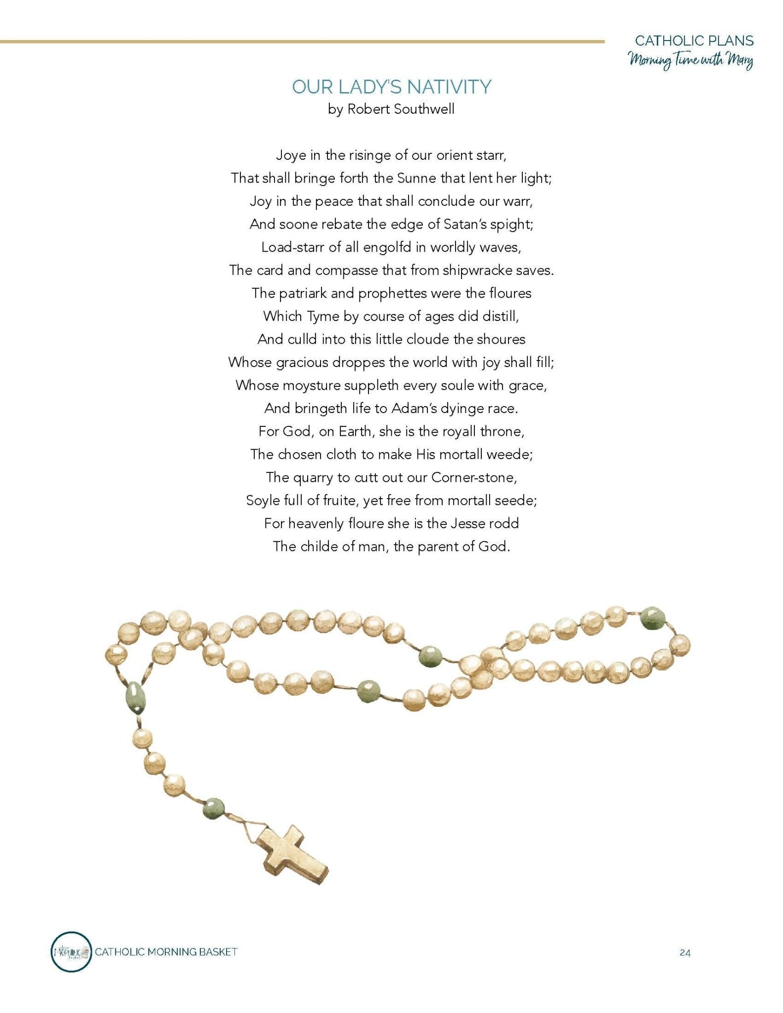 Morning Time With Mary Plans - Homeschool Better Together