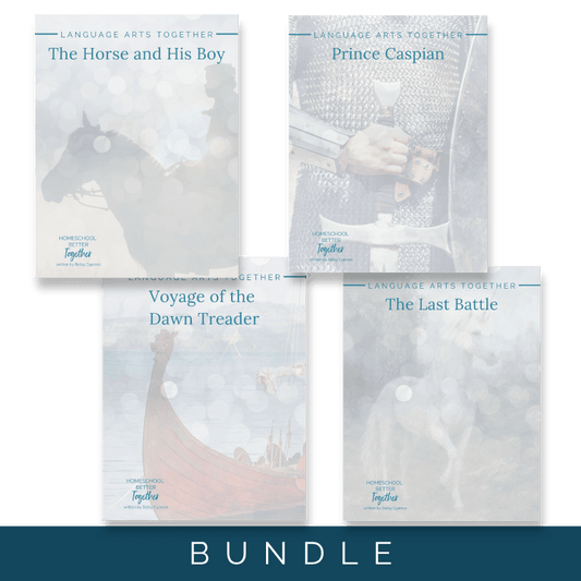 Narnia Language Arts Together 4 Book Pre-order Bundle - Homeschool Better Together