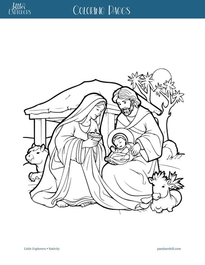 Nativity Little Explorers - Homeschool Better Together