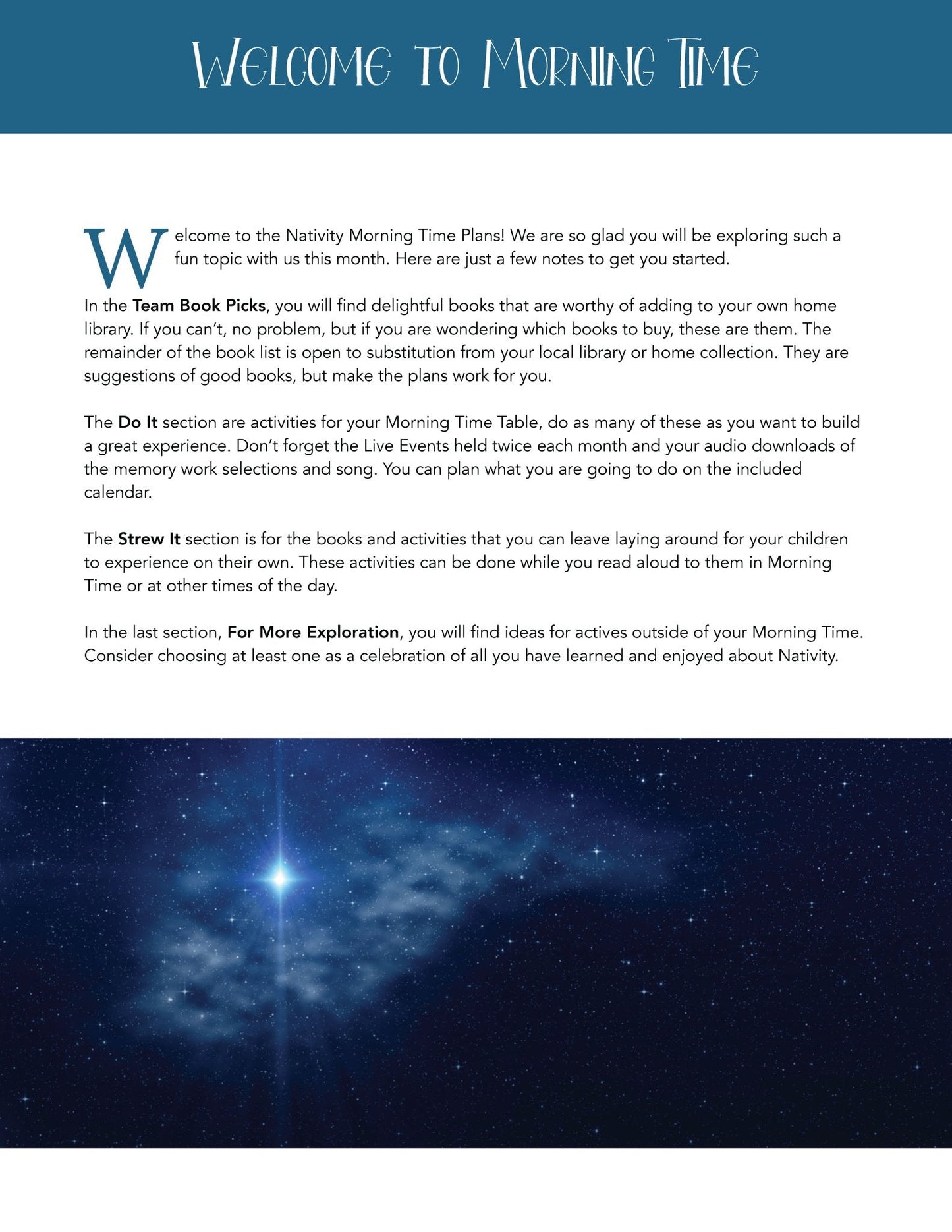 Nativity Wonder Studies - Homeschool Better Together