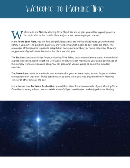 Nativity Wonder Studies - Homeschool Better Together