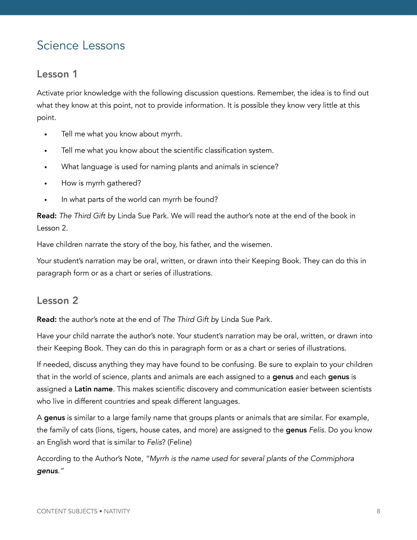 Nativity Wonder Studies - Homeschool Better Together