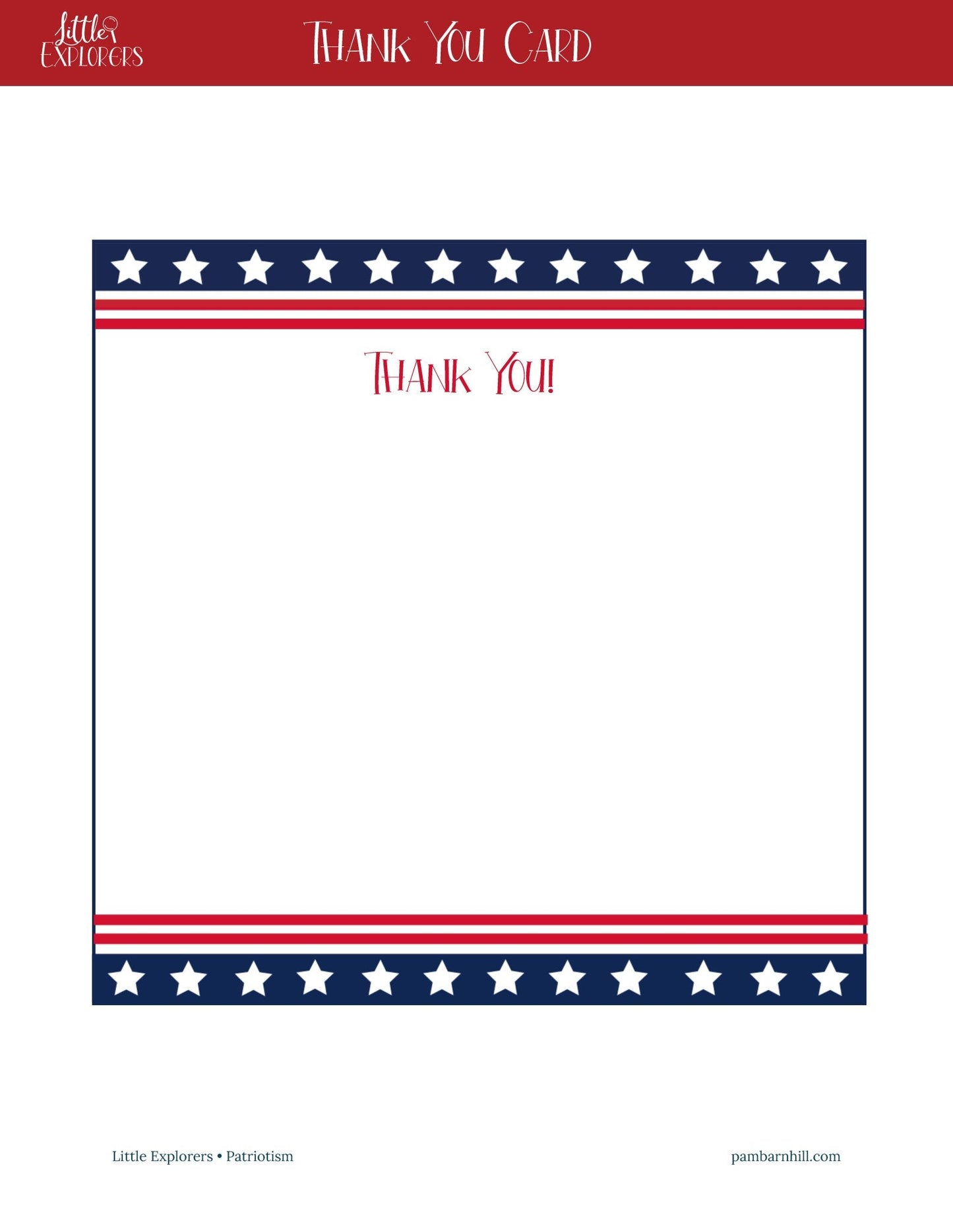 Patriotism Little Explorers - Homeschool Better Together