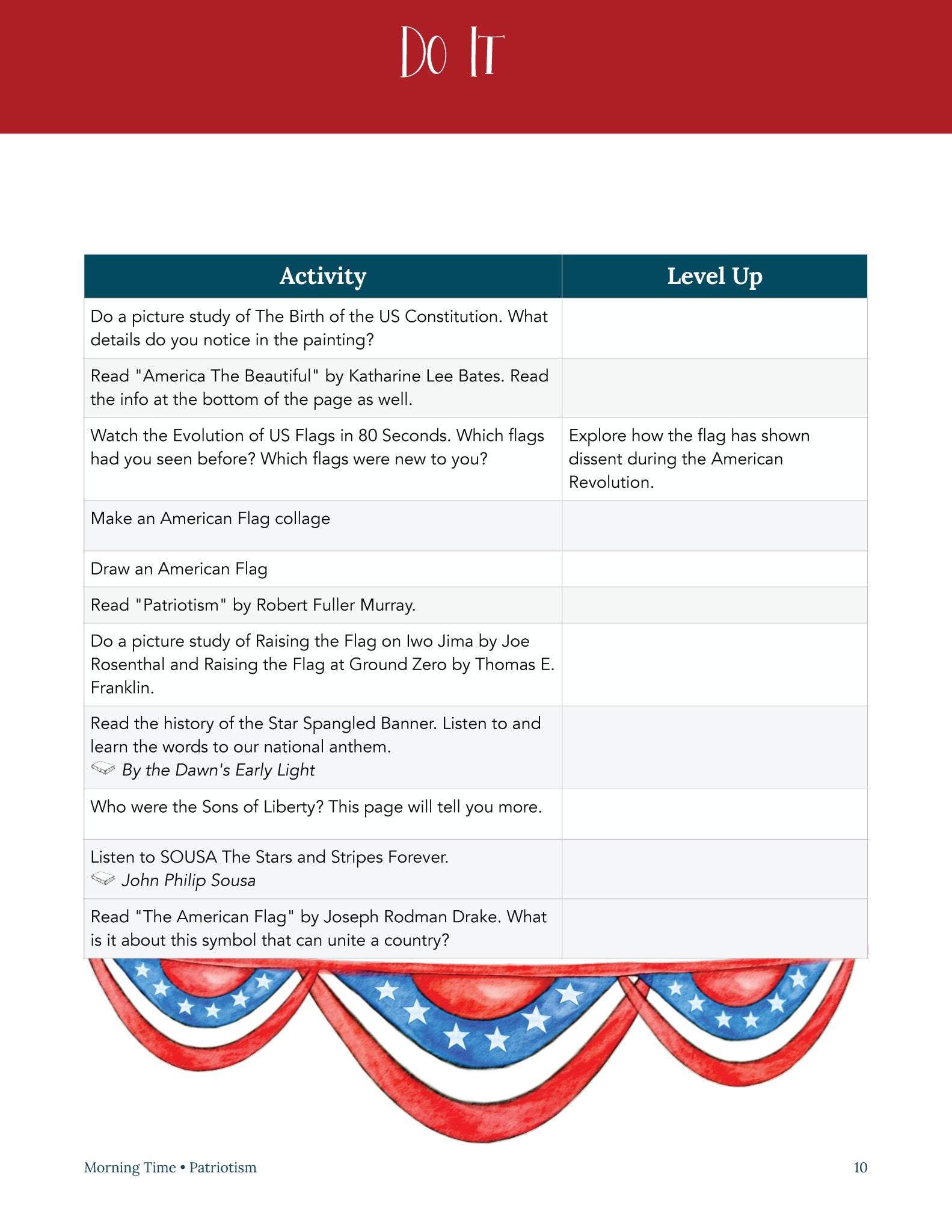 Patriotism Wonder Studies - Homeschool Better Together