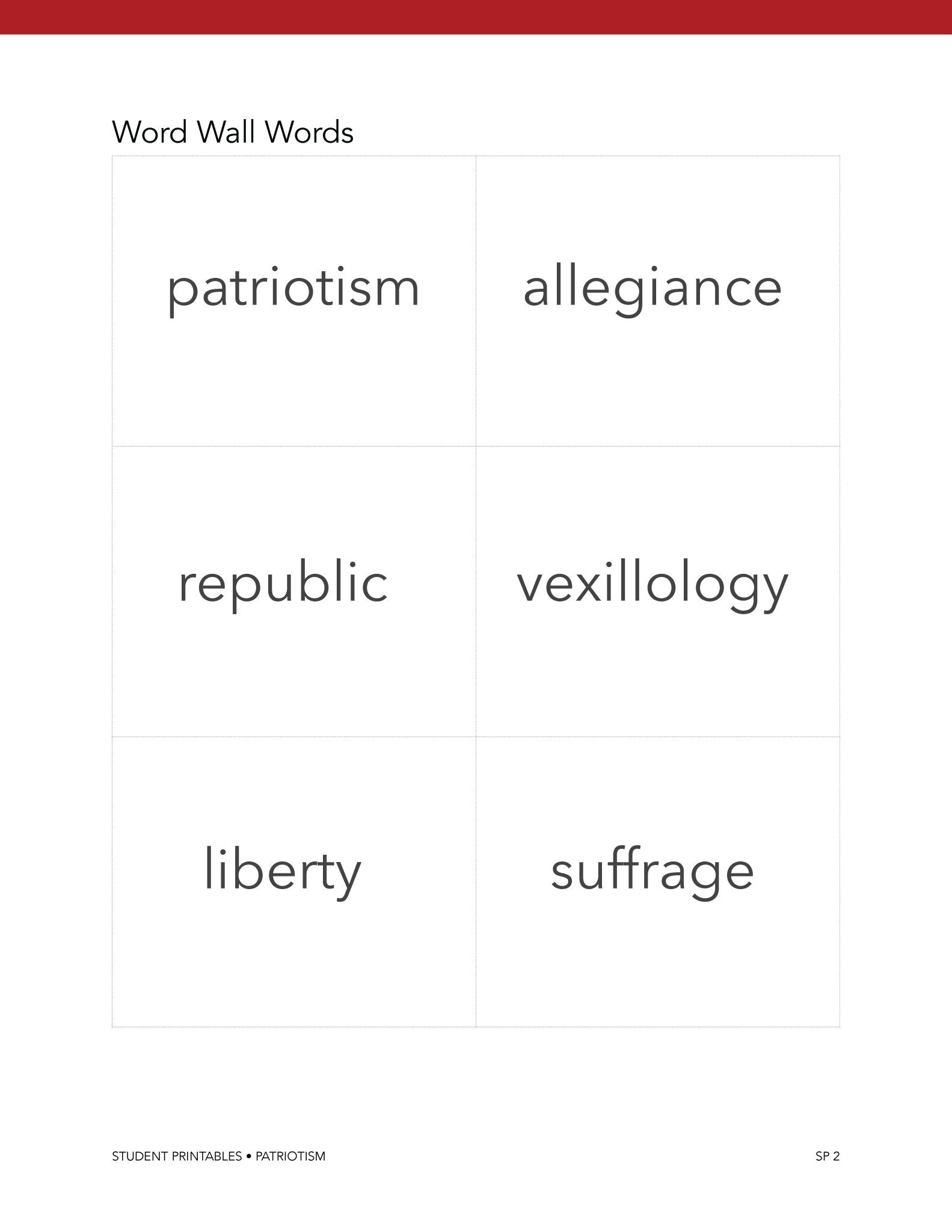 Patriotism Wonder Studies - Homeschool Better Together