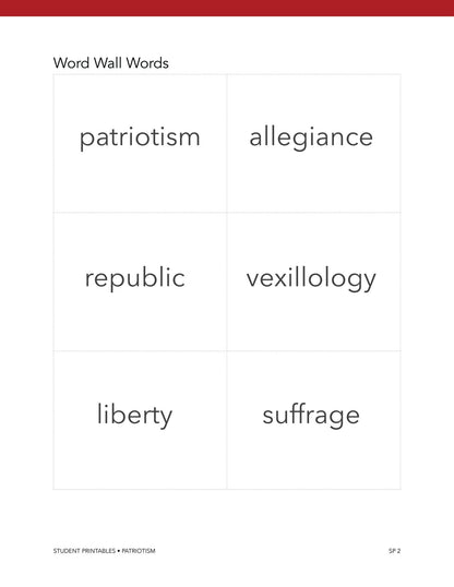 Patriotism Wonder Studies - Homeschool Better Together