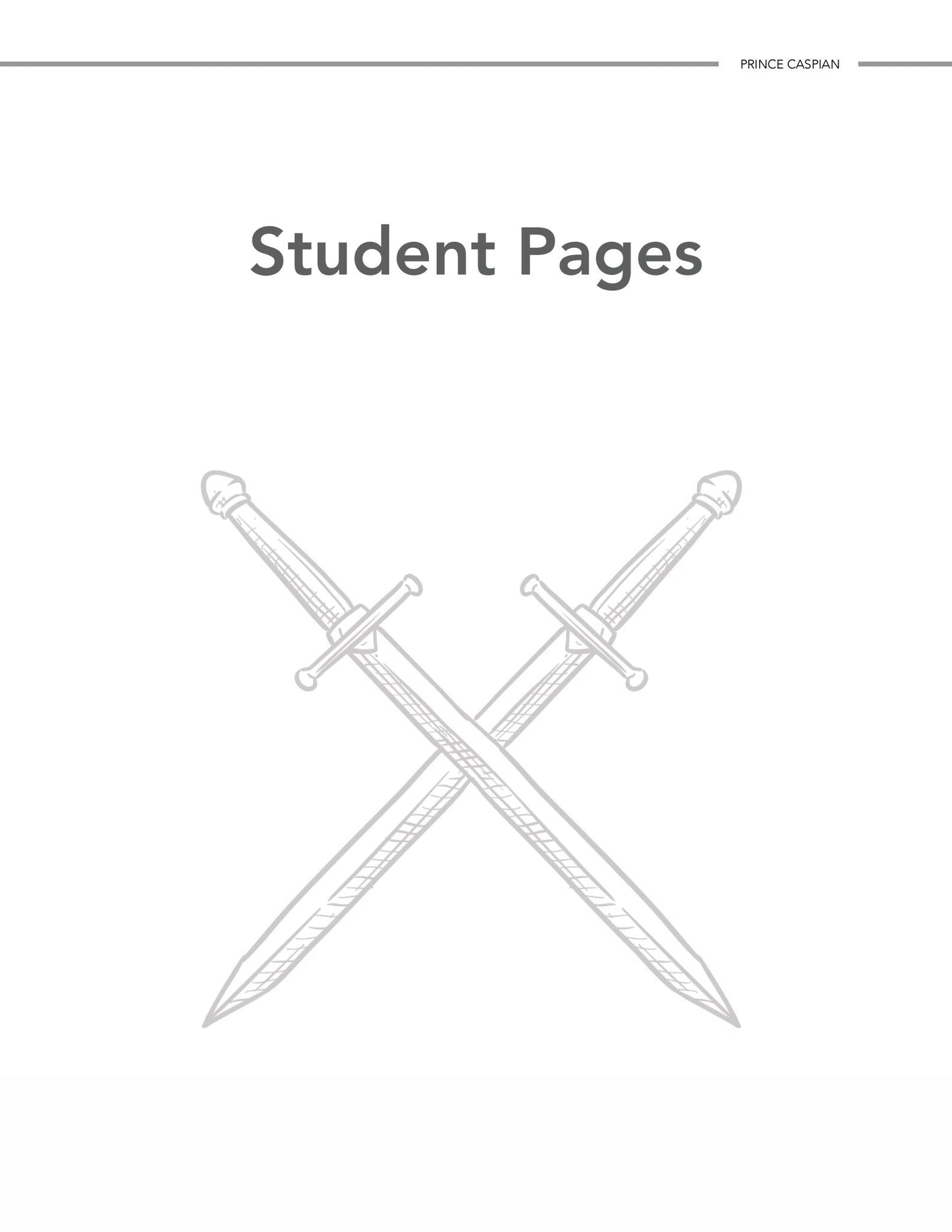 Prince Caspian Language Arts Together - Homeschool Better Together