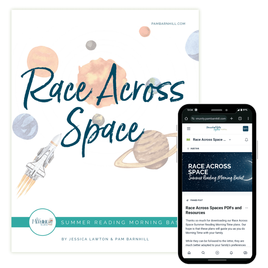 Race Across Space Morning Time Plans - Homeschool Better Together