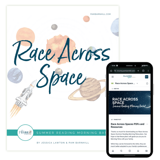 Race Across Space Morning Time Plans - Homeschool Better Together