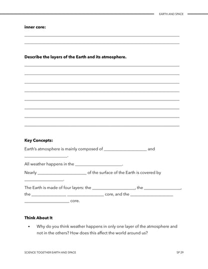Science Together: Earth and Space - Homeschool Better Together
