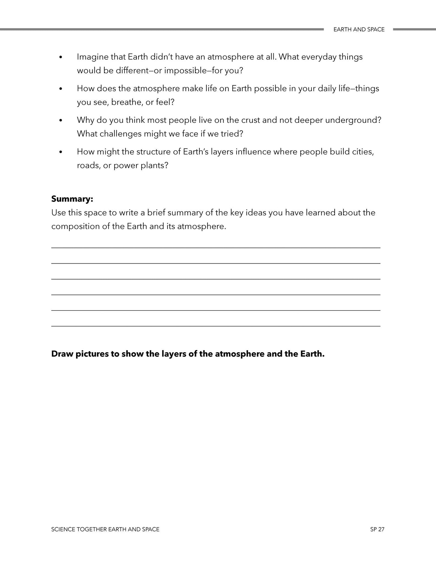 Science Together: Earth and Space - Homeschool Better Together