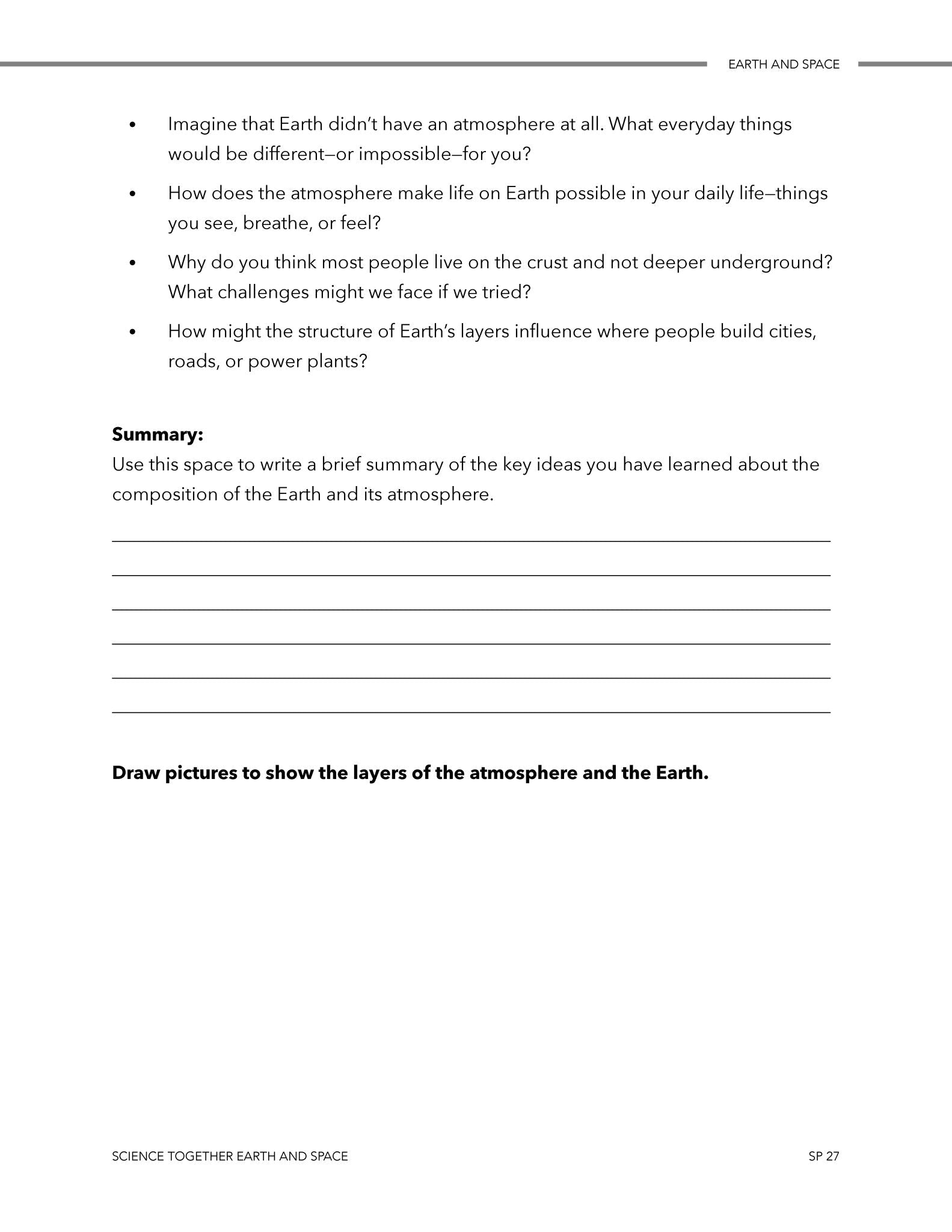 Science Together: Earth and Space - Homeschool Better Together