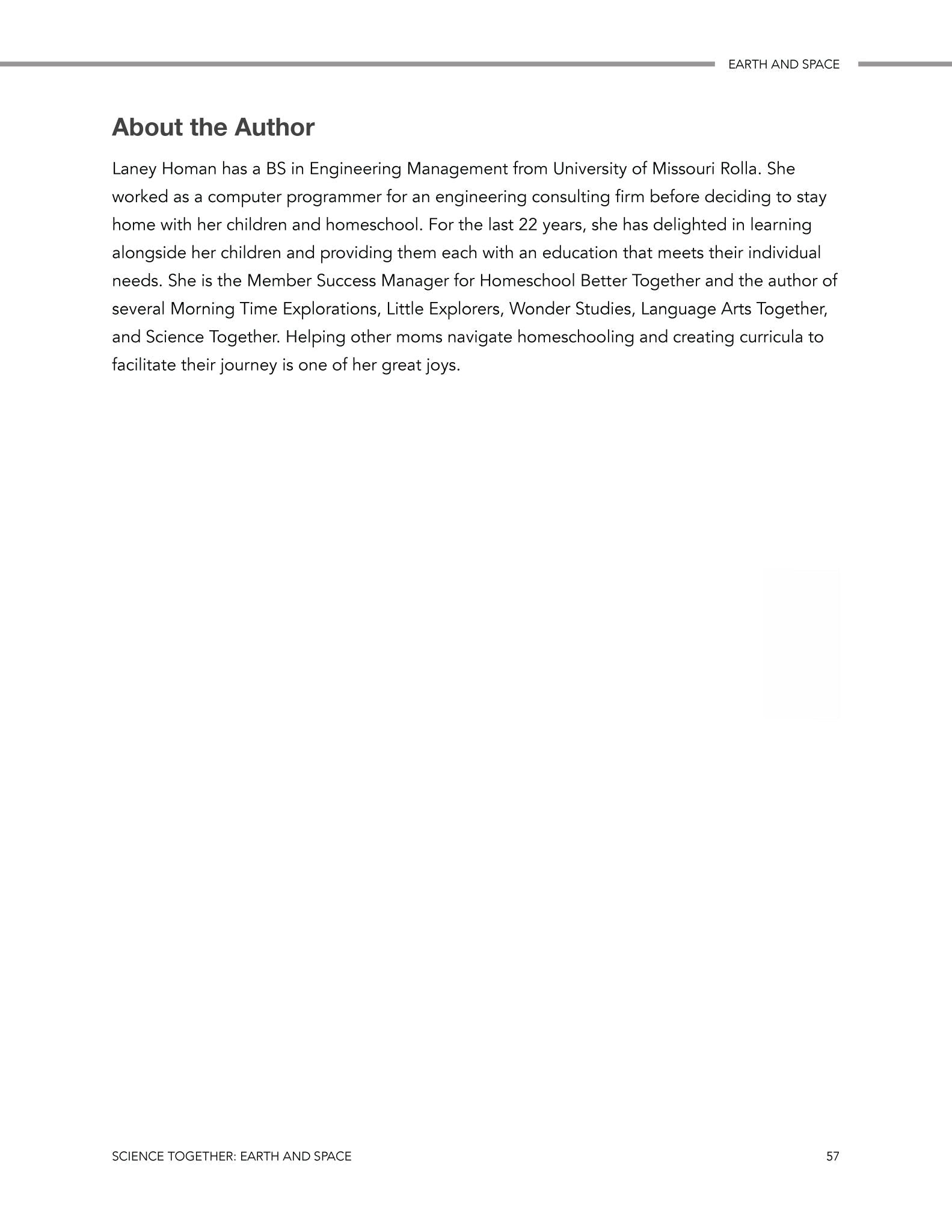 Science Together: Earth and Space - Homeschool Better Together