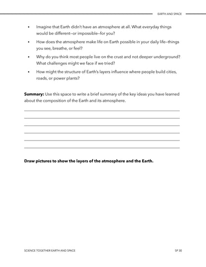 Science Together: Earth and Space - Homeschool Better Together