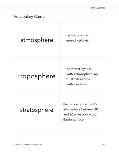 Science Together: Earth and Space - Homeschool Better Together