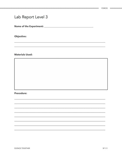 Science Together: Forces (FAE) - Homeschool Better Together