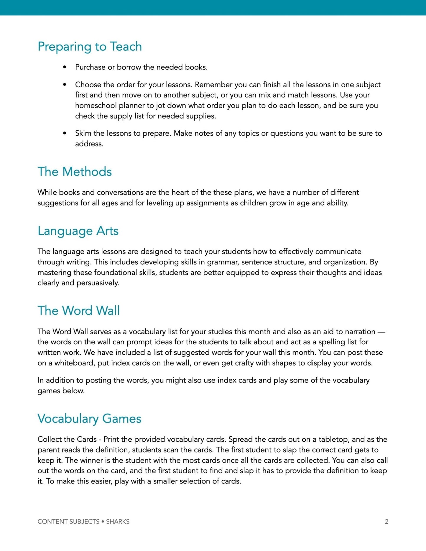 Sharks Wonder Studies - Homeschool Better Together