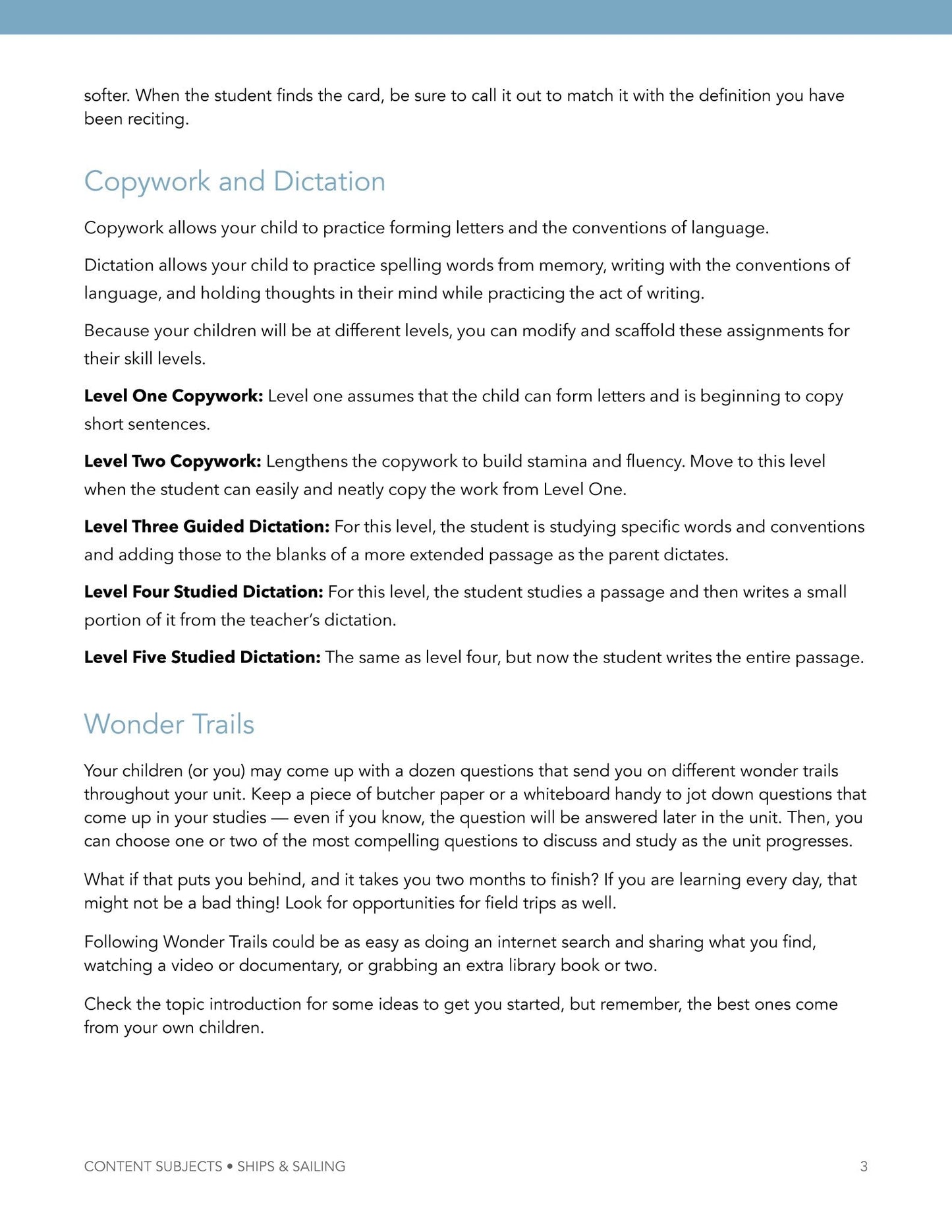 Ships and Sailing Wonder Studies - Homeschool Better Together