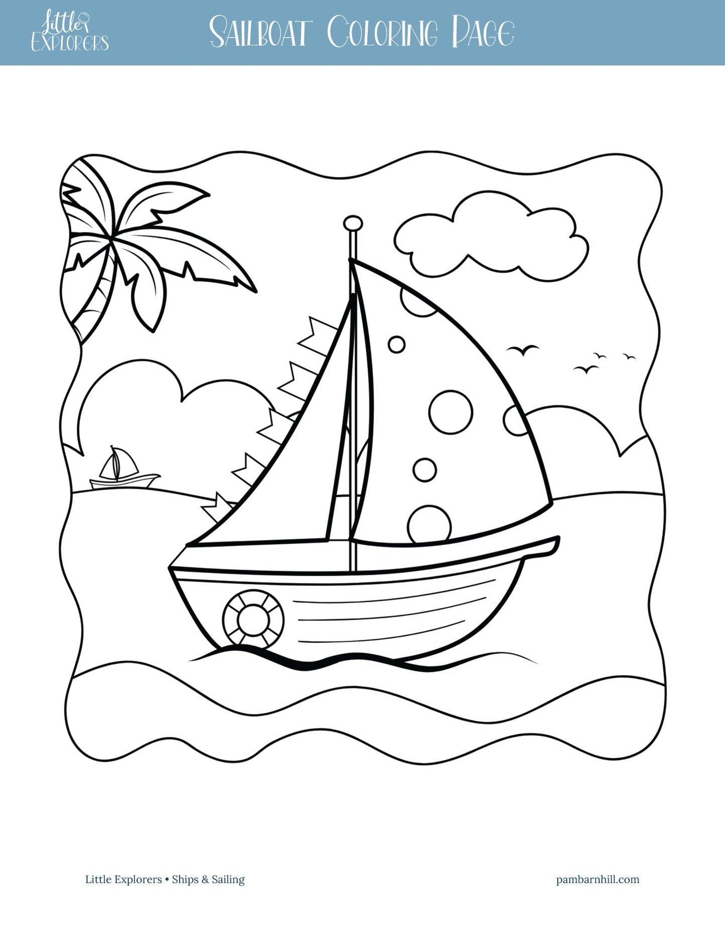 Ships & Sailing Little Explorers - Homeschool Better Together