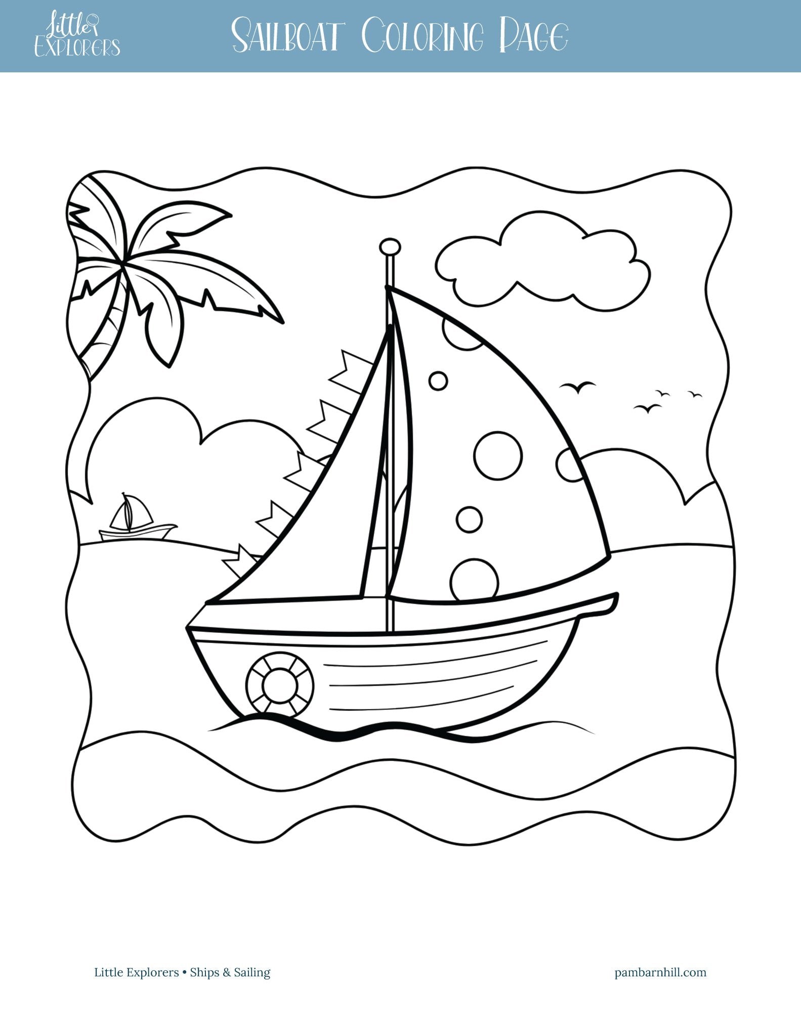 Ships & Sailing Little Explorers - Homeschool Better Together