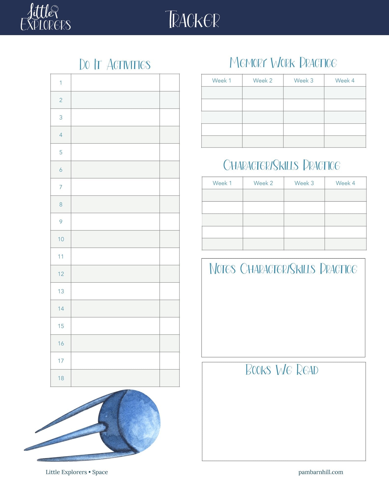 Space Little Explorers - Homeschool Better Together