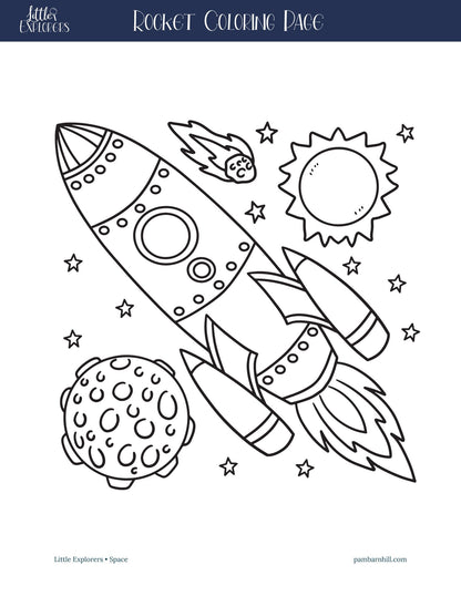 Space Little Explorers - Homeschool Better Together