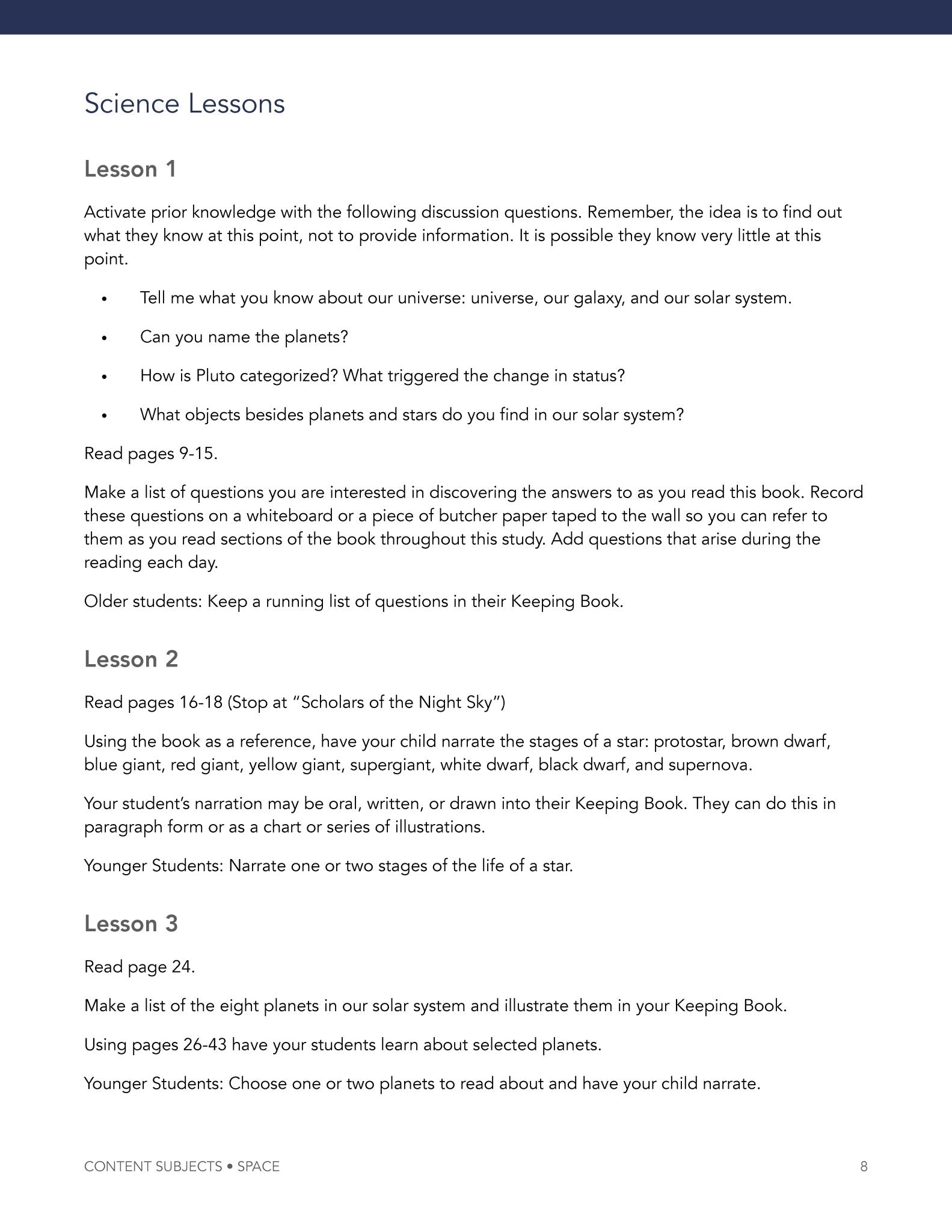 Space Wonder Studies - Homeschool Better Together