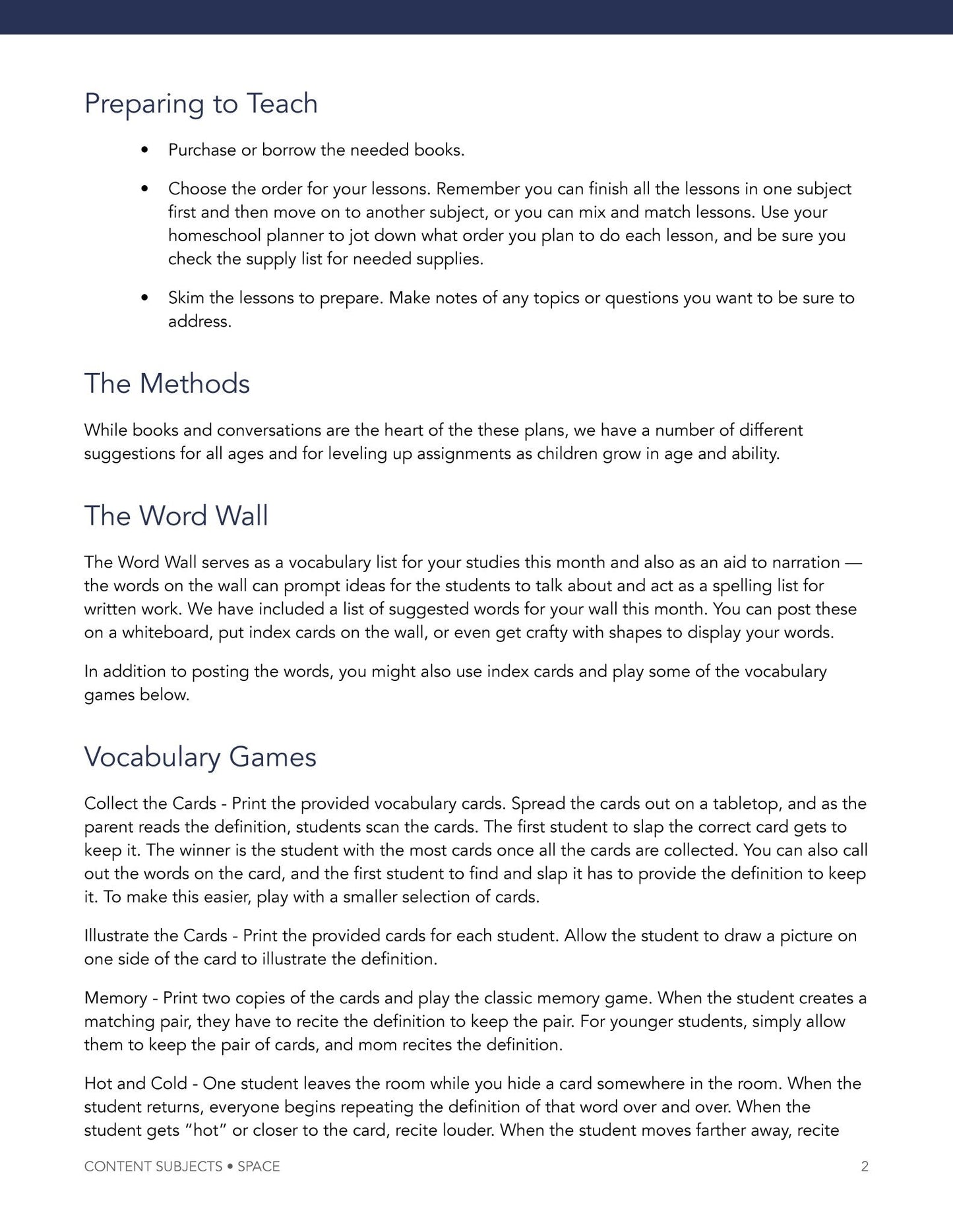 Space Wonder Studies - Homeschool Better Together