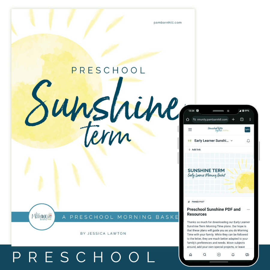 Sunshine Term: Early Learner Morning Time Plans - Homeschool Better Together