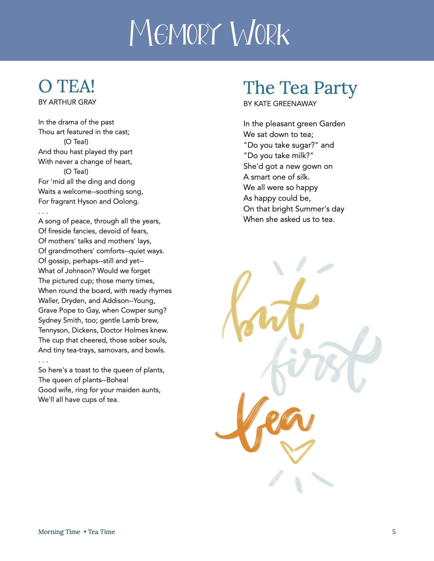 Tea Time Wonder Studies - Homeschool Better Together