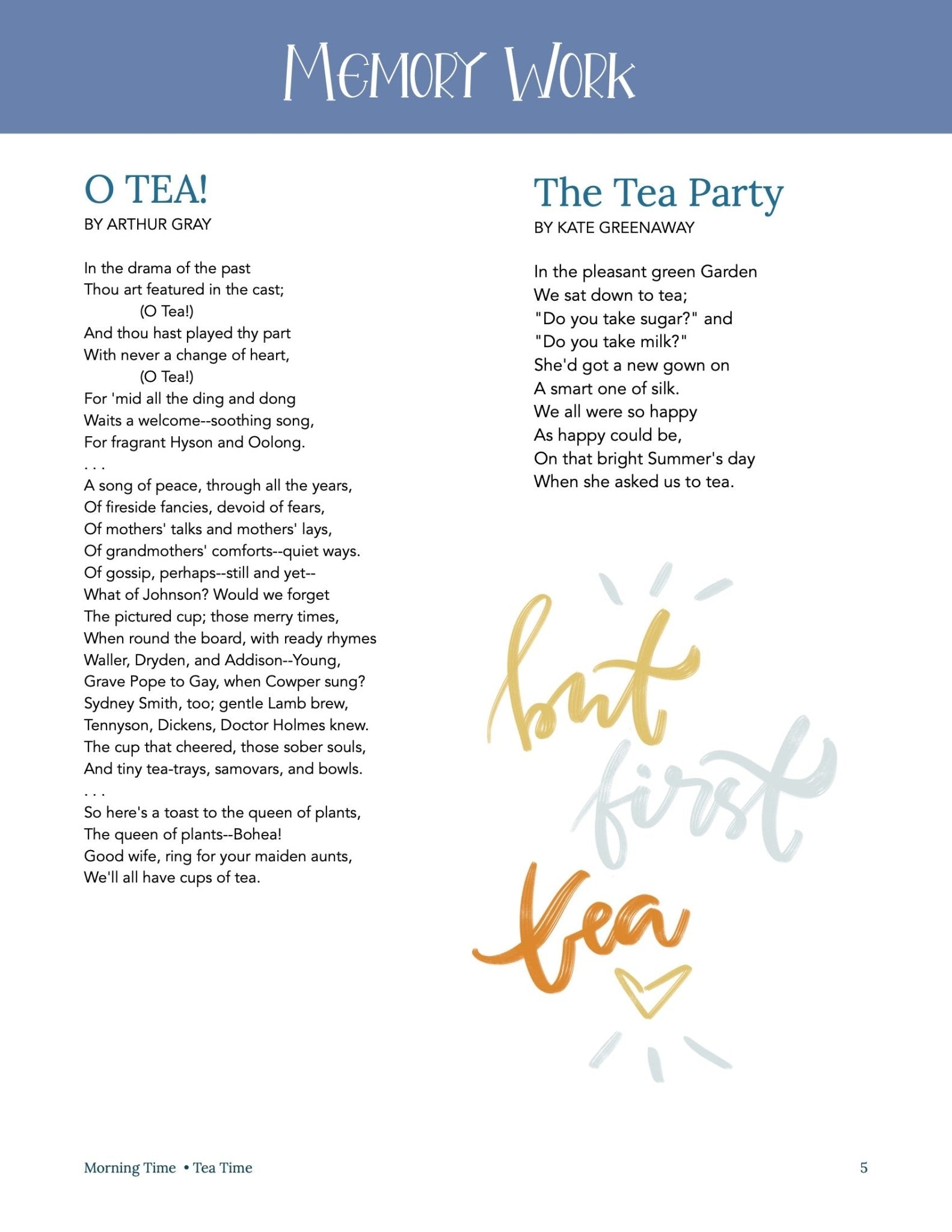 Tea Time Wonder Studies - Homeschool Better Together