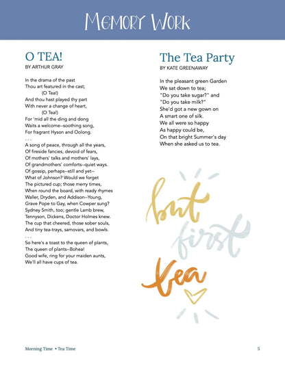 Tea Time Wonder Studies - Homeschool Better Together
