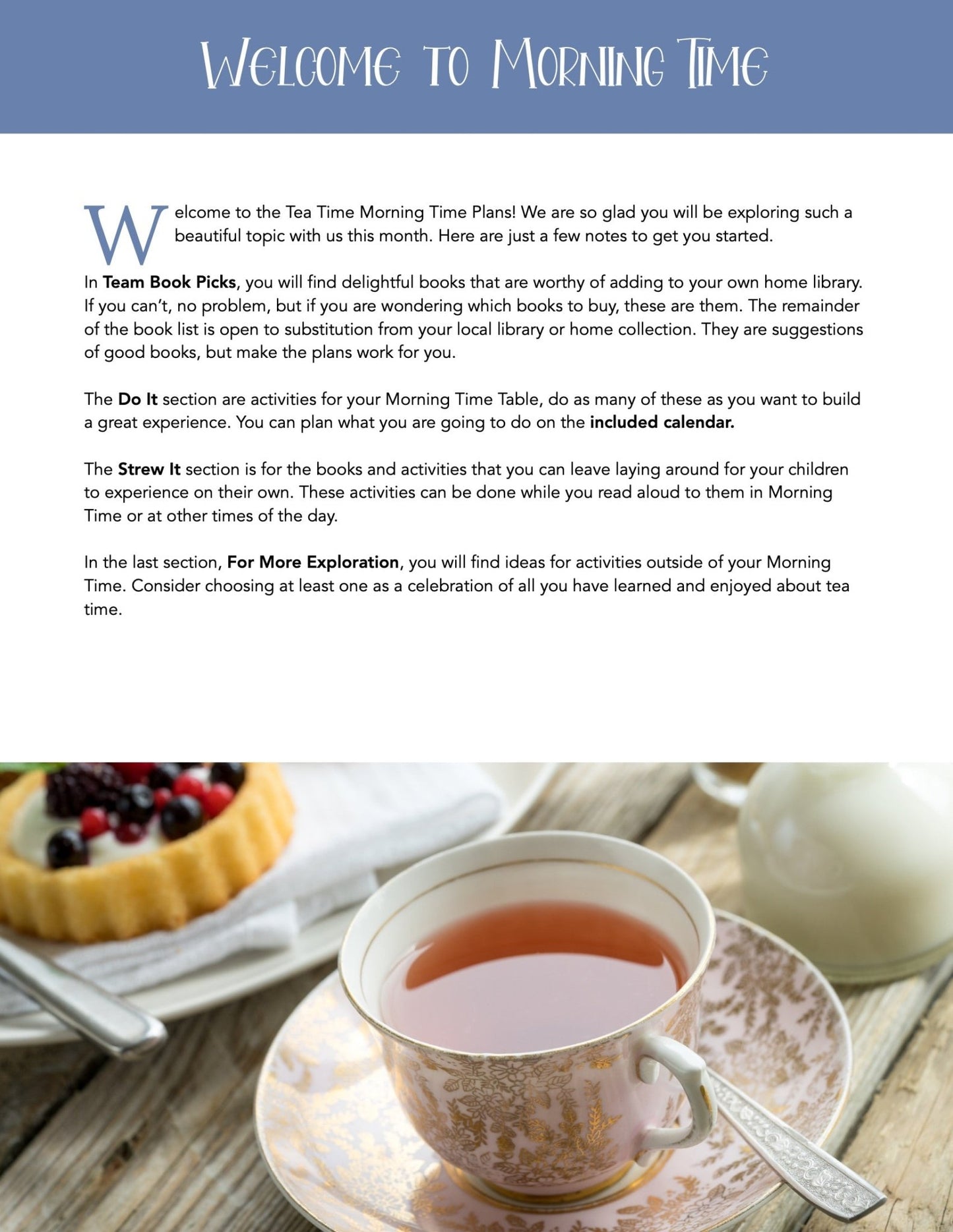 Tea Time Wonder Studies - Homeschool Better Together