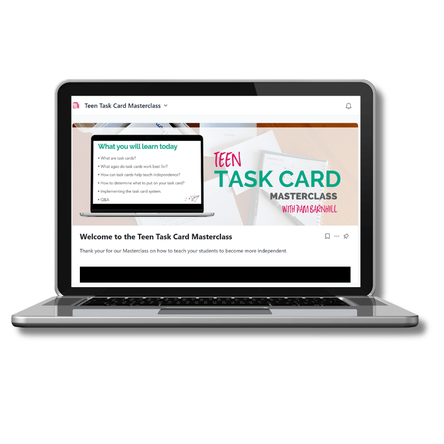 Teen Task Card Masterclass - Homeschool Better Together