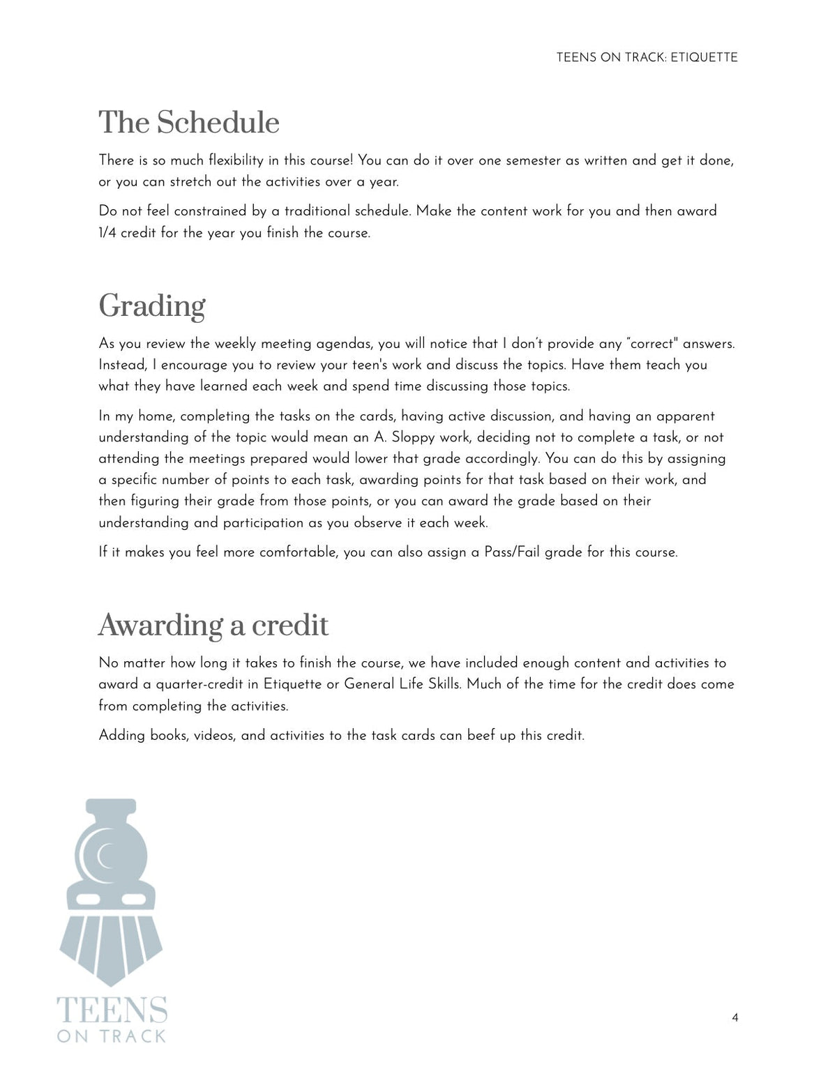 Teens on Track: Etiquette - Homeschool Better Together