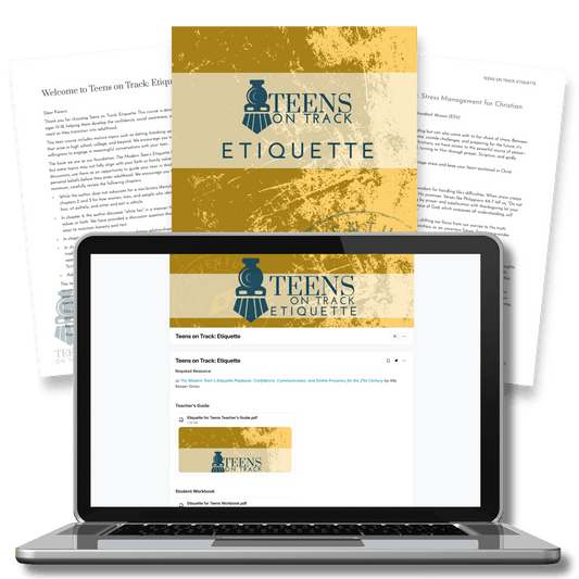 Teens on Track: Etiquette - Homeschool Better Together