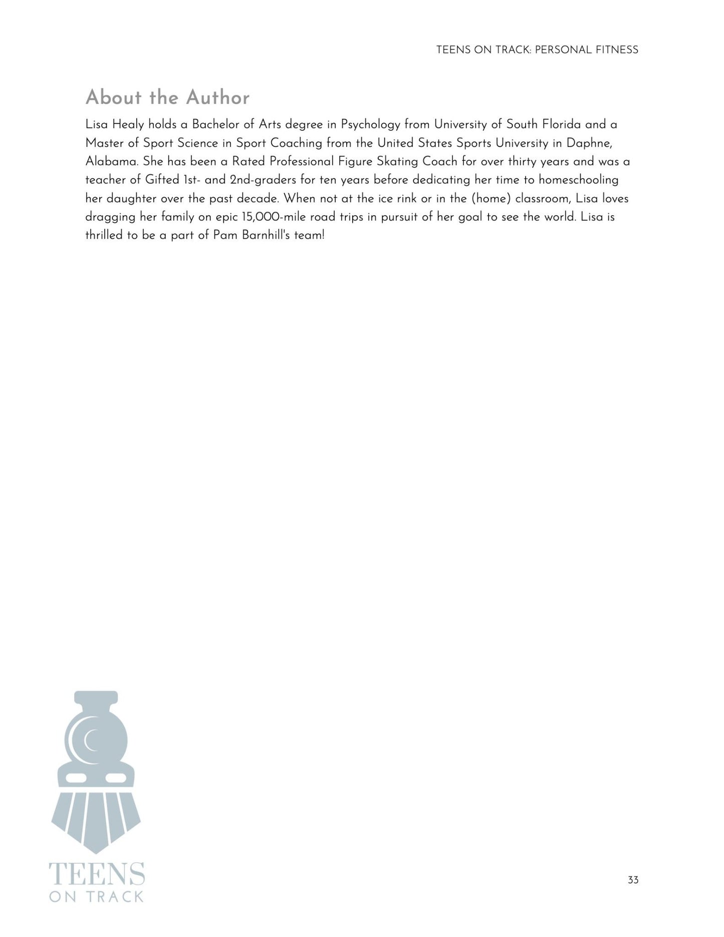 Teens on Track: Personal Fitness - Homeschool Better Together