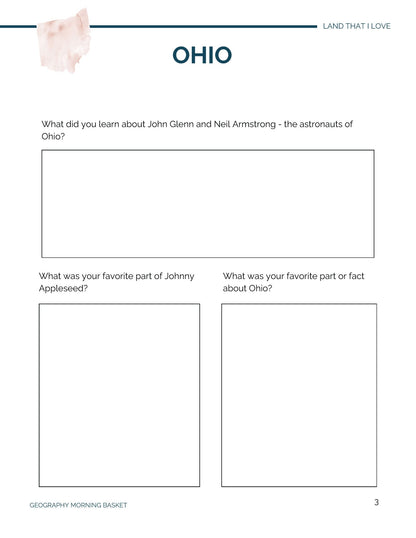 The Midwest - Land That I Love Companion Notebooks - Homeschool Better Together