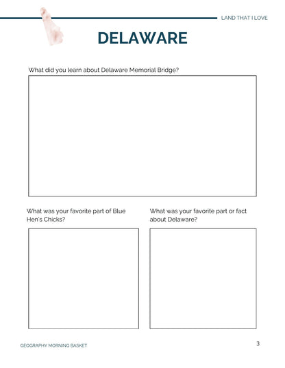 The Northeast - Land That I Love Companion Notebooks - Homeschool Better Together