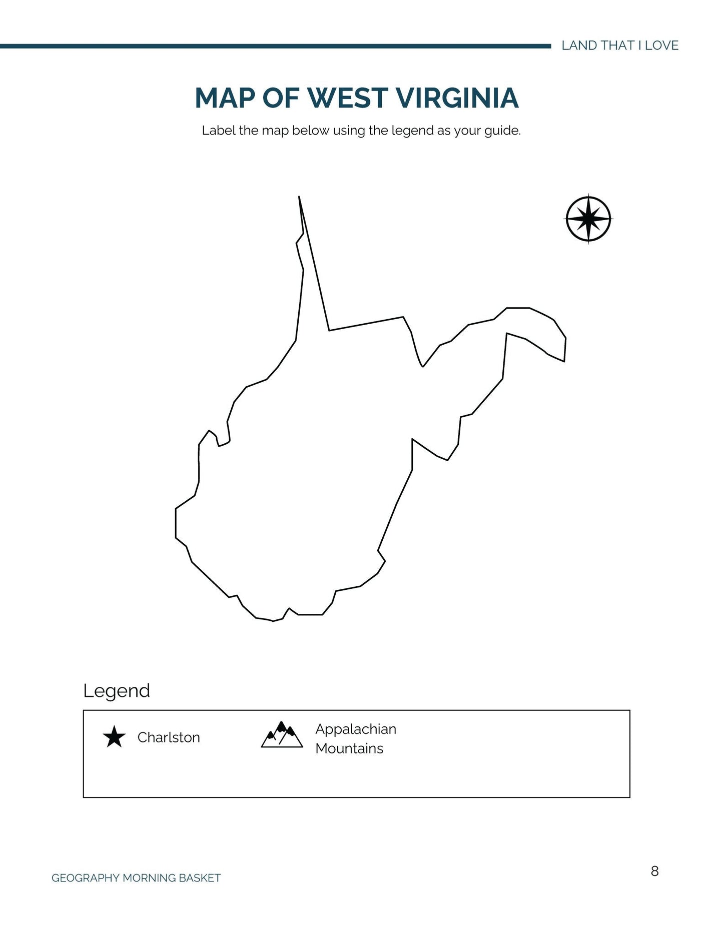 The South - Land That I Love Companion Notebooks - Homeschool Better Together