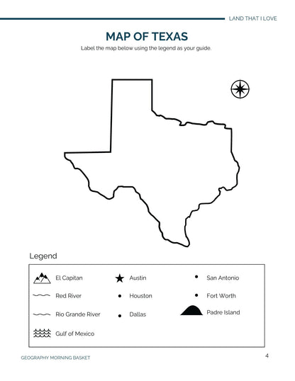 The Southwest - Land That I Love Companion Notebook - Homeschool Better Together